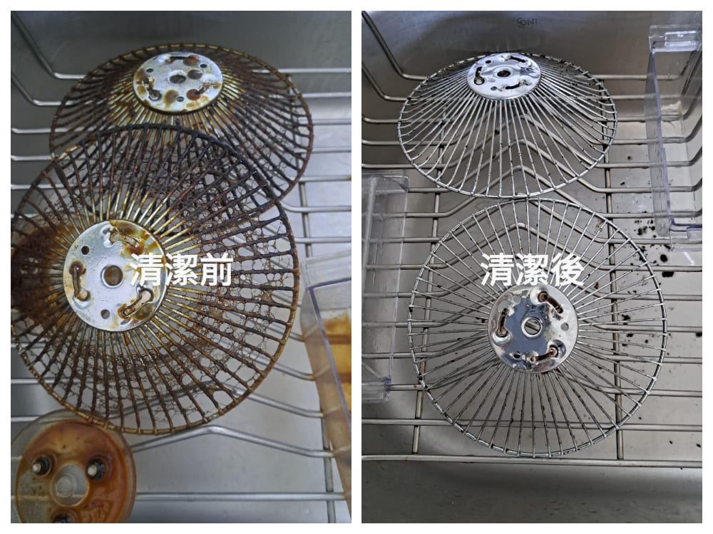台中居家清潔案例-廚房排油煙機清潔｜京安工程